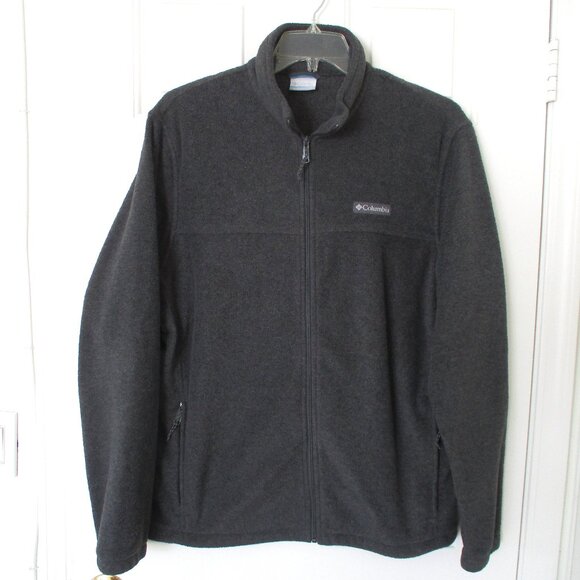 Columbia Mens L/S Gray Fleece Full Zip Sweater NWOT - Size Large - Picture 1 of 2